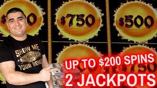 2 Handpay Jackpots On High Limit Slots - Up To $200 Spins | Ep-4