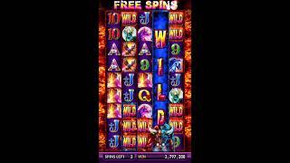 RUMBLE RUMBLE Video Slot Casino Game with a RUMBLE RUMBLE FREE SPIN BONUS