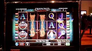 Diamond Queen Bonus Win on penny slot machine