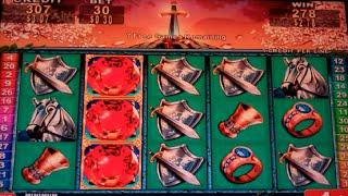 Nine Rubies Slot Machine Bonus - 10 Free Games Win with Stacked Wilds