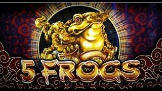 Aristocrat Technologies - 5 Frogs Slot SUPER FEATURE Bonus ~NEW GAME~