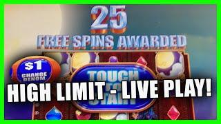 35 HIGH LIMIT FREE SPINS AT $54 BETS! ★ Slots ★ LIVE SLOT MACHINE PLAY ★ Slots ★ VAMPIRE'S EMBRACE