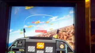 Top Gun WMS slot machine top gun bonus decent win