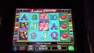 #TBT Lotus Flower Slot Machine Free Spin Bonus #1 Coeur d'Alene Casino