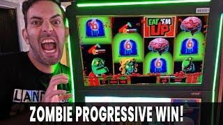 • Zombie Progressive WIN! • Playing Spooky Games for the Day •