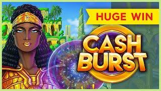 HUGE WIN! Cash Burst Force of Babylon Slot - I LOVED IT!