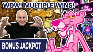 ⋆ Slots ⋆ WOW - MULTIPLE WINS on High-Limit Pink Panther ⋆ Slots ⋆ Mega Mariachi & Mystical Fortune 