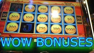 Sahara Gold CROWN CASINO Huge AS WINS Episode 136 $$ Casino Adventures $$