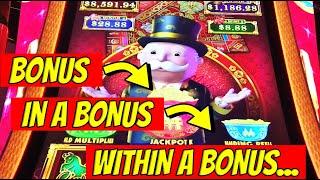 Bonus in a Bonus IN A BONUS!  Monopoly Lunar New Year Slot!