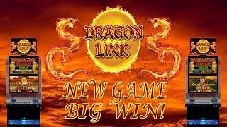 BIG WIN! NEW GAME-DRAGON LINK SLOT MACHINE