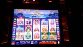 Geisha slot bonus win at Sands Casino at Bethlehem