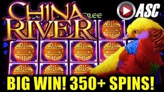 *SUPER BIG WIN!* CHINA RIVER | BALLY - 350+ FREE SPINS Slot Machine Bonus