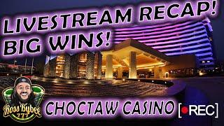 Live Stream Recap from Choctaw Casino WMS & High Limit Lightning Links