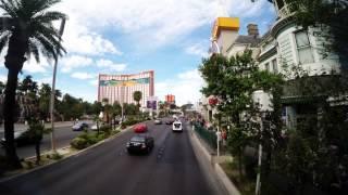 Las Vegas Deuce Bus on the Las Vegas Strip in 4K - Part 1/2 Northbound
