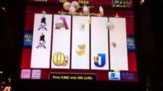 Aristocrat Wicked Winnings II - Kings Slot Machine Win - Parx Casino - Bensalem, PA