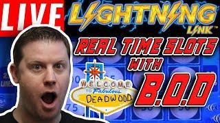 Late Night Lightning Link Slot Play from Deadwood!