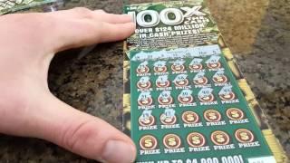 100X THE CASH BOOK OF SCRATCH OFF TICKETS PART 6!
