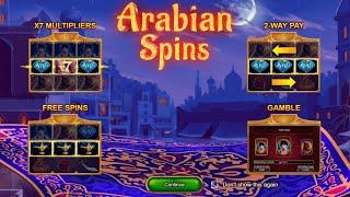 Arabian Spins Slot - Booming Games