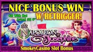 Napoleon And Josephine Slot Machine Nice Bonus + Retrigger