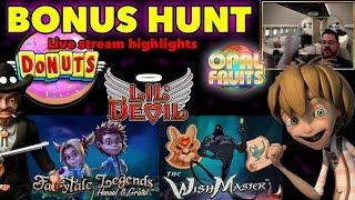 Slots Compilation LIVE Stream Highlights • Online CASINO BONUS WINS !!