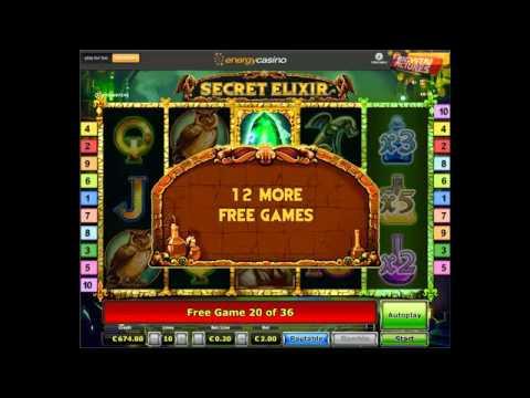Secret Elixir Slot - 36 Free Spins!