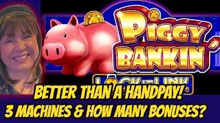 OMG! Better Than a Handpay Amount! Piggy Banks Shake out the Wins!
