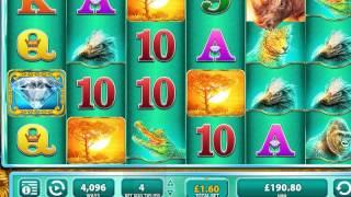 WOW!! Raging Rhino - 2 BIG  features within 15 spins £££'s