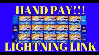 MAX BET MAX HAND PAY! Lighting Link