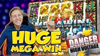 BIG WIN!!!! Danger High voltage Big win - Casino - Huge Win (Online Casino)