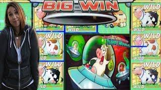 HOLY COW •HUGE WIN •SLOT QUEEN CATCHES THOSE RETRIGGERS•