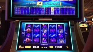Silver Wolf Slot Machine Free Spin Bonus & Retriggers 100X+ Palazzo Casino Las Vegas