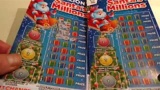 Its the Midnight Scratchcard Game..2x SANTA'S MILLIONS.2x.Frosty Fortunes..4x HIDDEN TREASUES