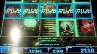 Acorn Pixie Slot Machine - $25.00 BET - BUY A BONUS - 12 Free Games Win with Random Wilds