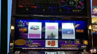 Polar high roller,  Crazy Cherry and more $5 vgt max bet wins!