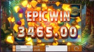 EPIC WIN ON RAZORTOOTH SLOT (150x win)