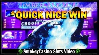 **TimeberWolf** Nice Win Slot Machine Bonus ~ (Aristocrat)