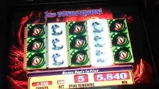 Eye of the Dragon 1c Bonus - BIG WIN!
