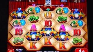 Konami Fairy Blossom Slot Machine - Nice Bonus Win, With Retrigger