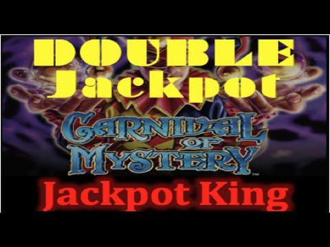 **DOUBLE JACKPOT** on Carnival of Mystery Slot Machine Bonus Spins x 2
