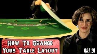 How To Change Your Table Layout