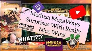 Medusa MegaWays Surprises With Really Nice Win!!