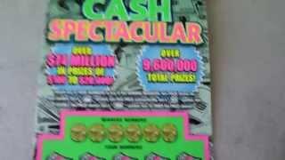 Nice winning ticket "Cash Spectacular" $10 Illinois Lottery Instant Scratch Ticket