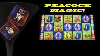 MAX 5 BONUS SYMBOLS!  PEACOCK MAGIC - BIG WIN - 100 Free Spins!