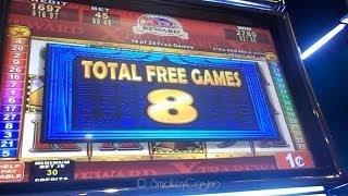 Glittering Pyramids Slot Machine Bonus by Konami #2