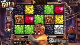 Free More Gold Diggin' Slot by BetSoft Video Preview | HEX