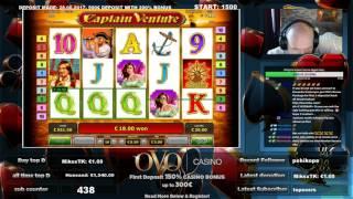 Super Big Win From Captain Venture Slot At OVO Casino!