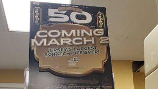 $30 Black Titanium New York Lottery Scratch Off