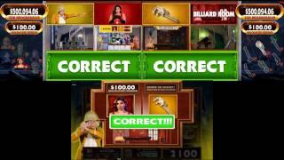 Solve-The-Mystery Bonus From CLUE™ Slots By WMS Gaming