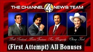 New Slot ! (First Attempt) Anchorman The Legend of Rob Burgundy by SG Slots All the Bonuses