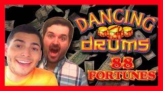 NATE FINALLY GIVES IN • DANCING DRUMS Gets BONUS AFTER BONUS With Nate and SDGuy!
